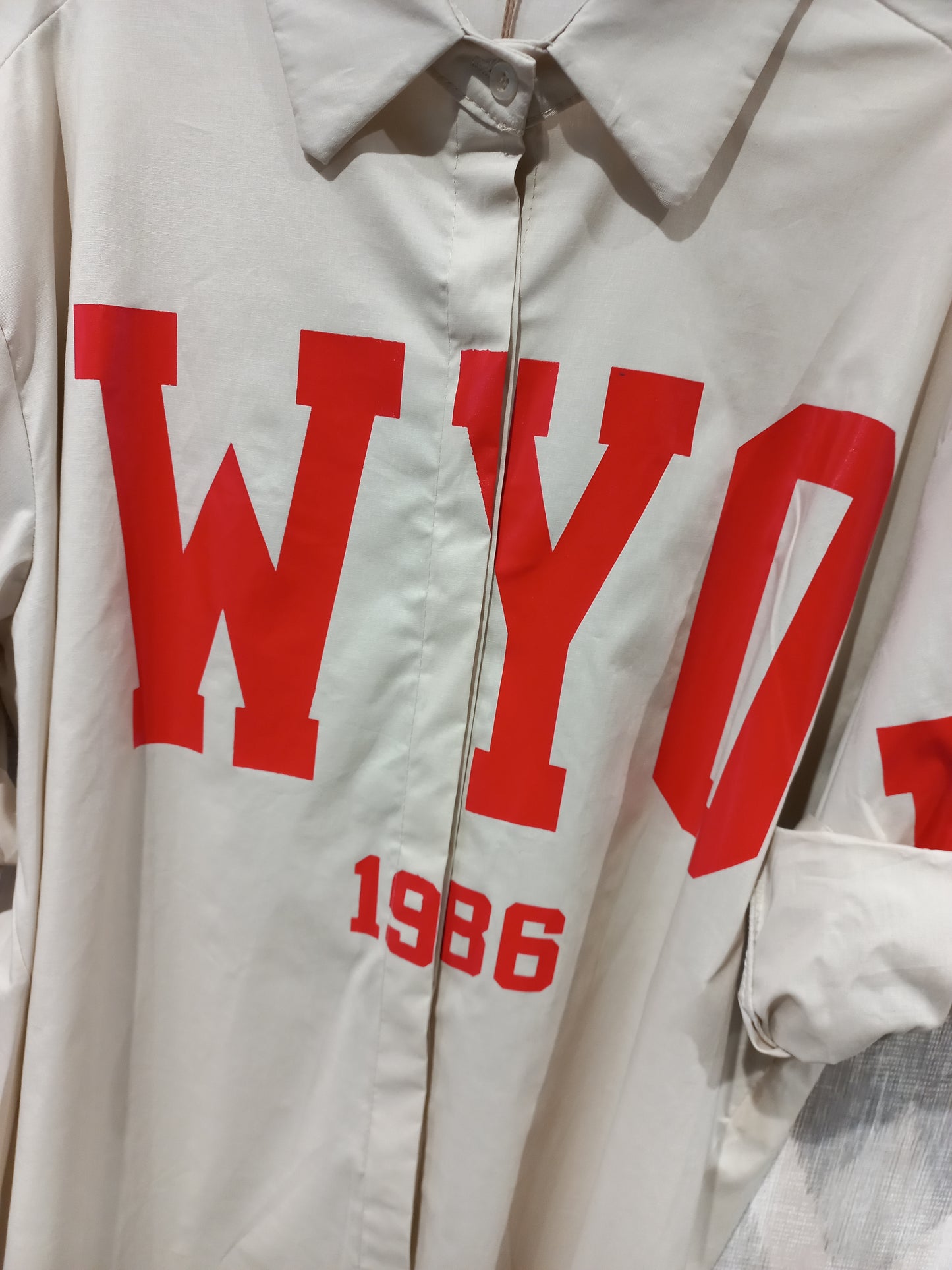 Camisa Wyo 1986