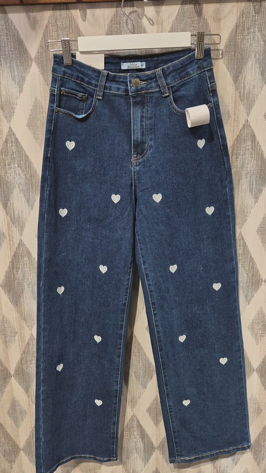 Jeans corazones