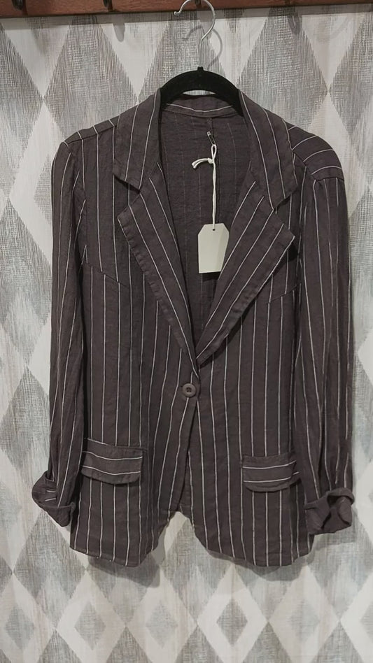 Blazer de rayas