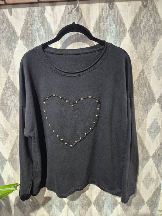 Sudadera corazón