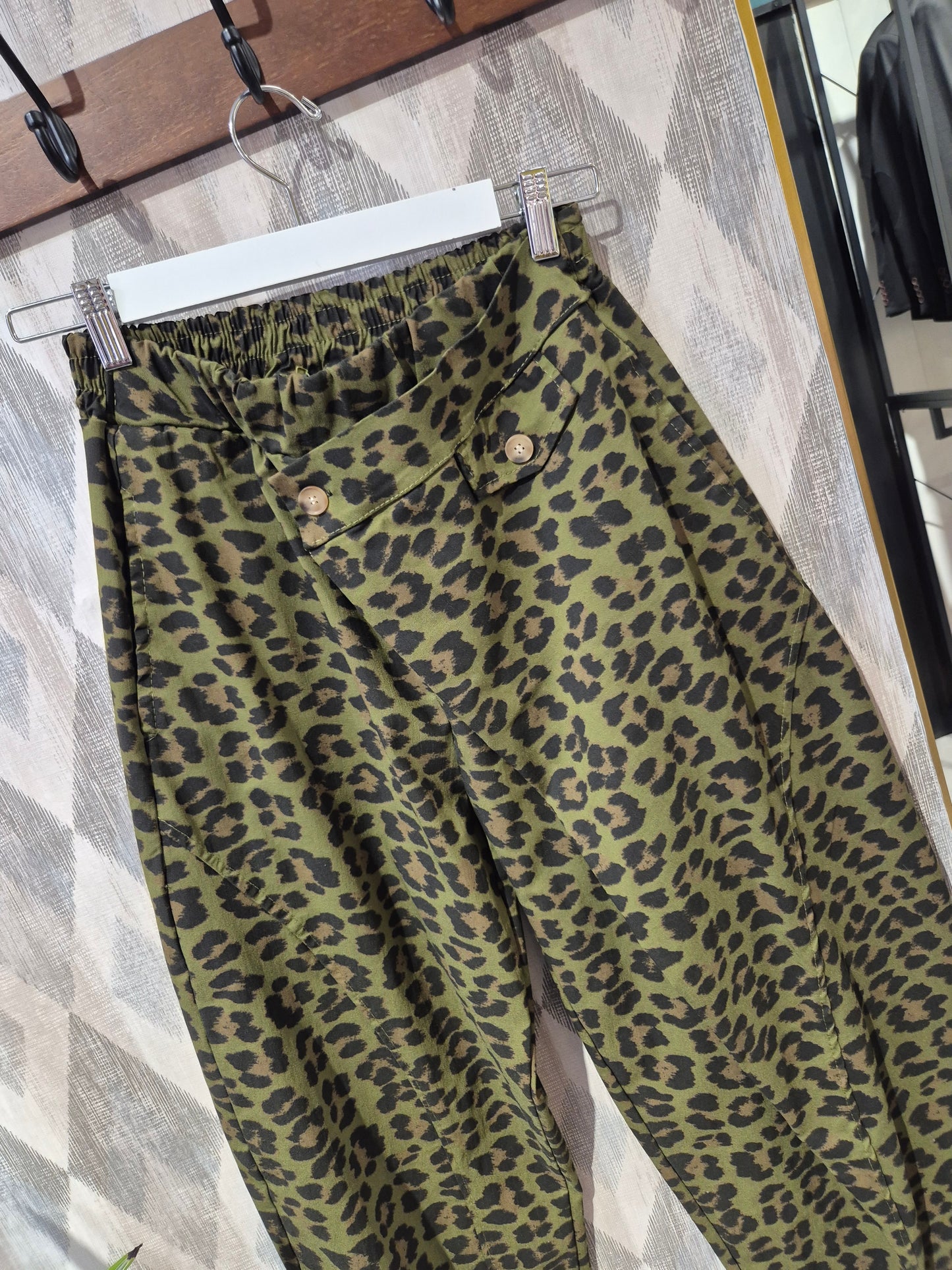 Pantalón ballon print