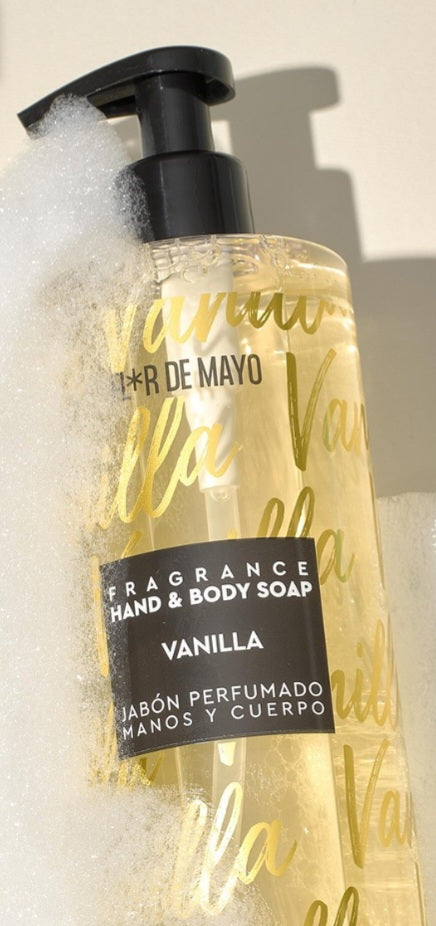 Hand & Body Soap Vainilla Fragrance,490ml
