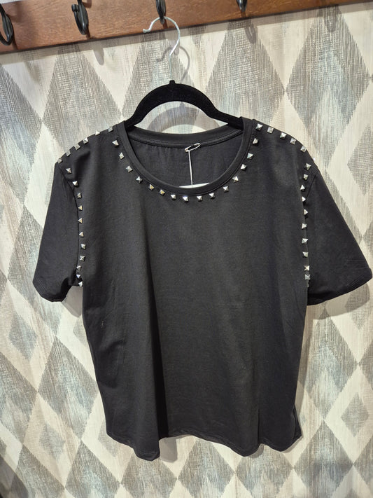 Camiseta tachas