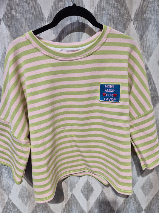 Sudadera manga corta