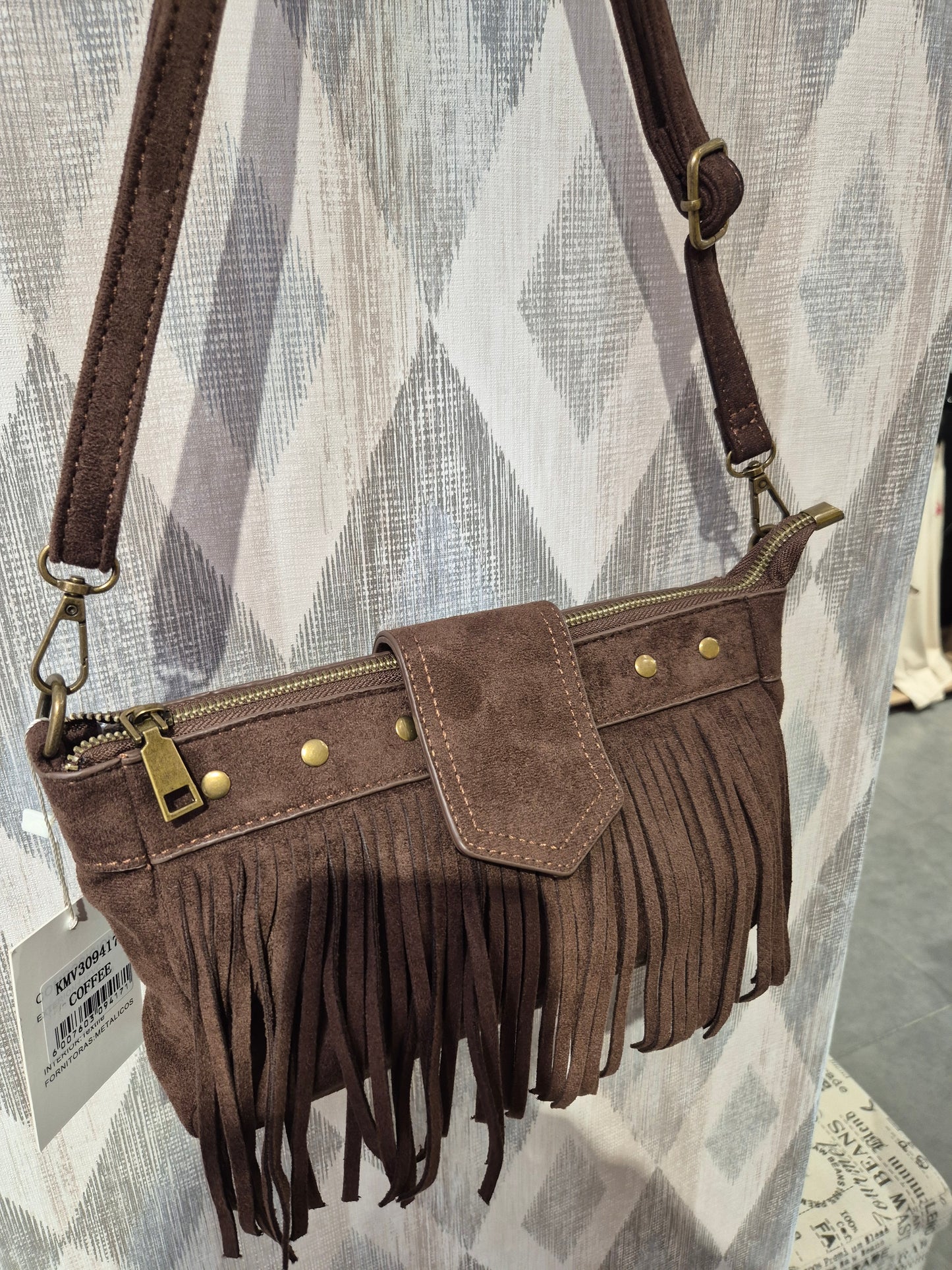 Bolso flecos