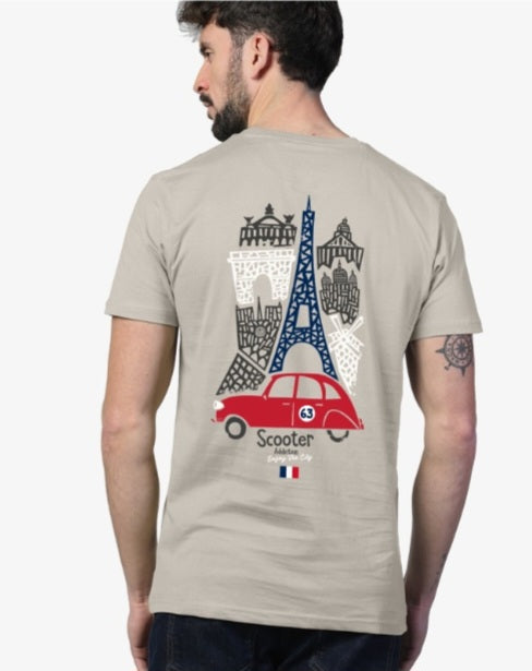 Camiseta Paris Bike Scooter