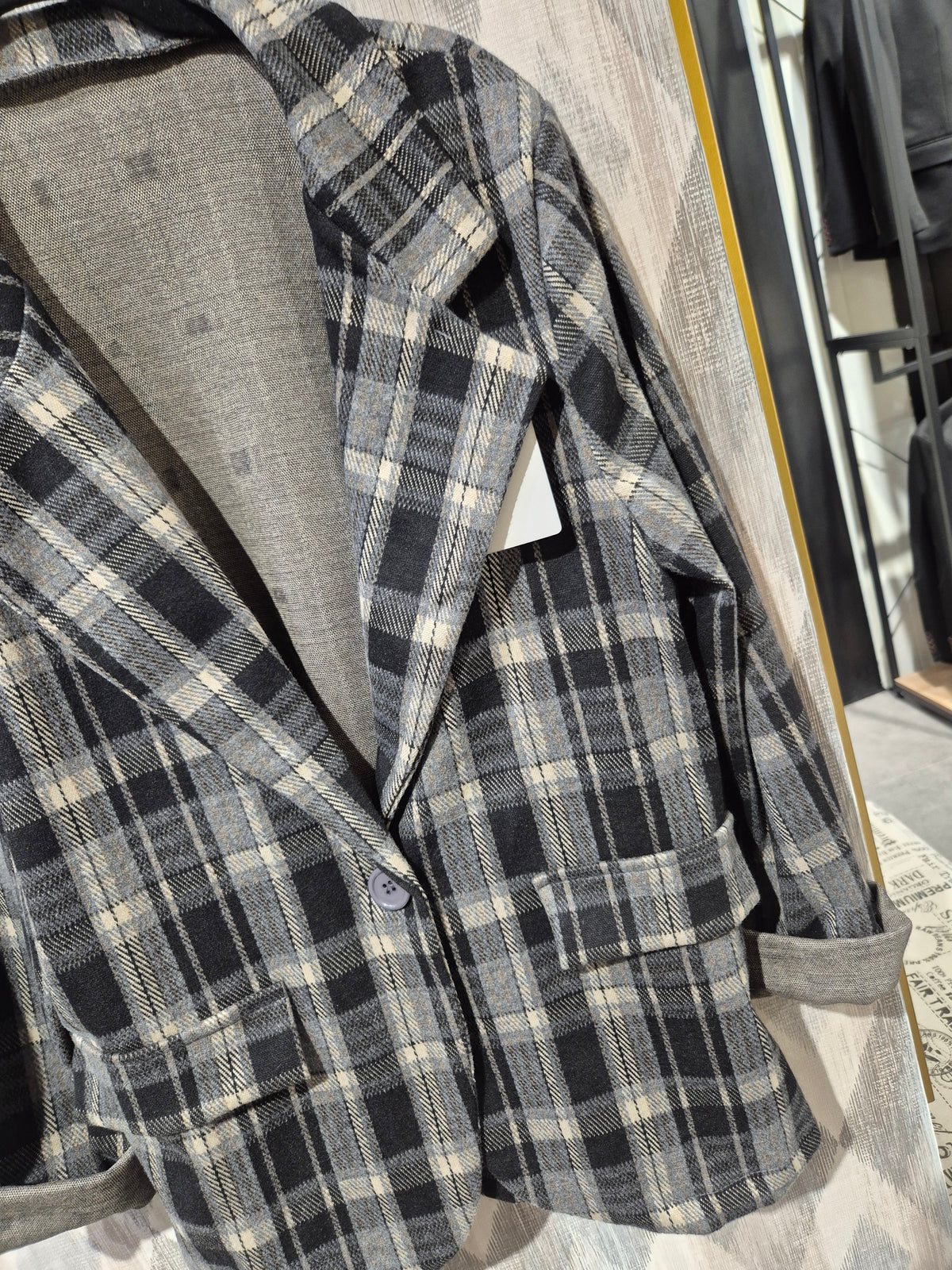 Blazer de cuadros
