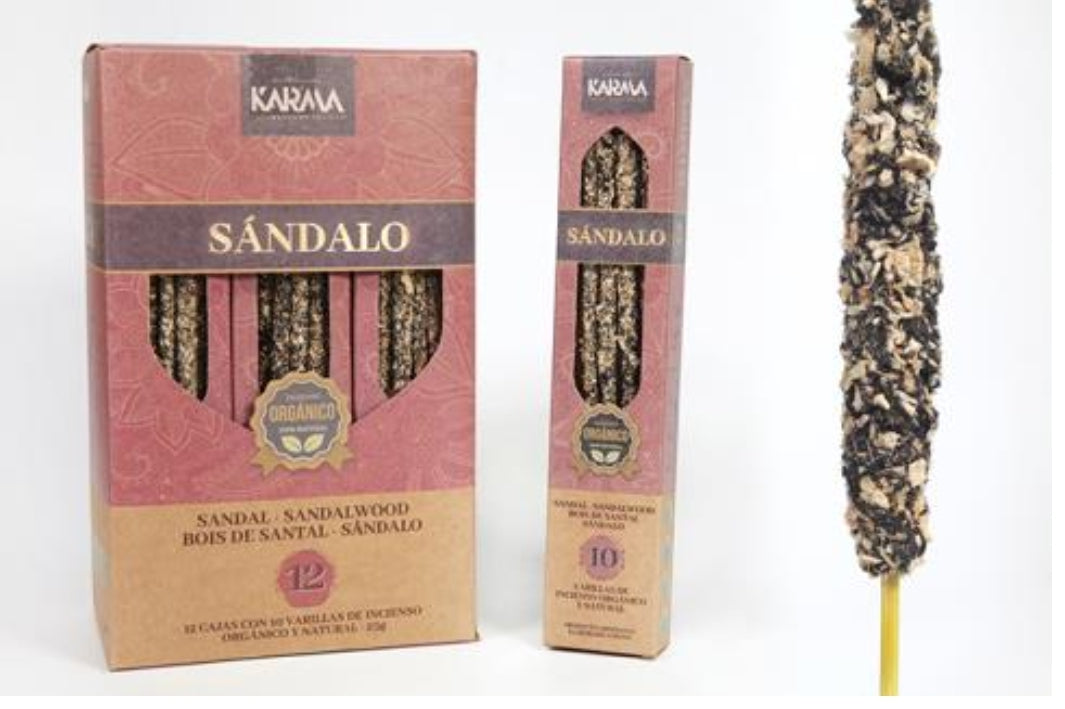Incienso orgánico Sándalo