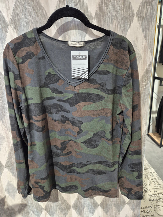 Camiseta camuflaje