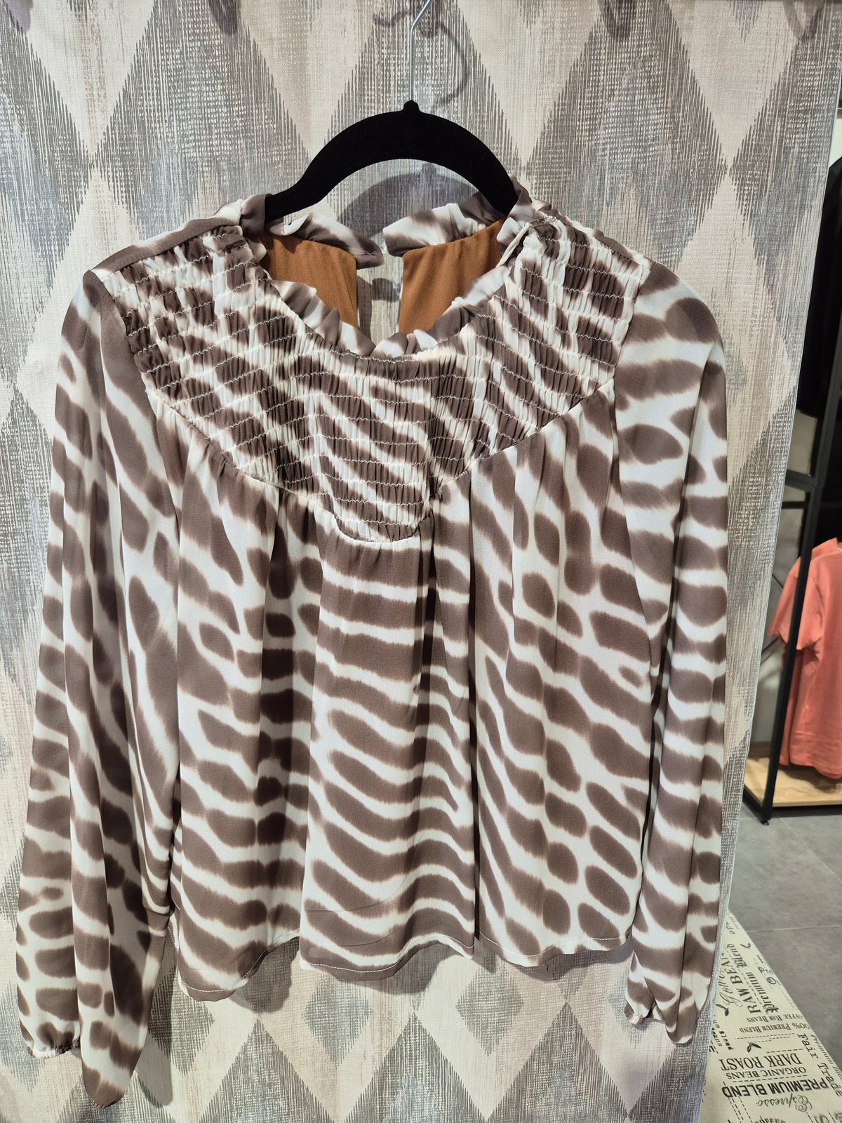 Blusa zebra