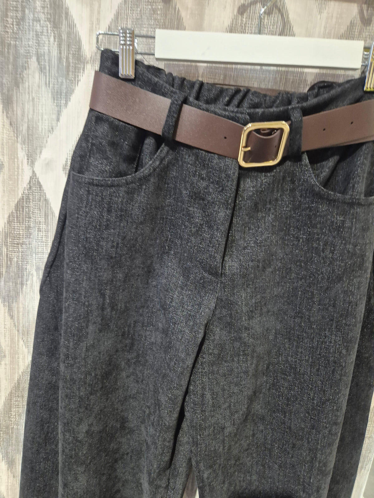 Pantalón paperbag