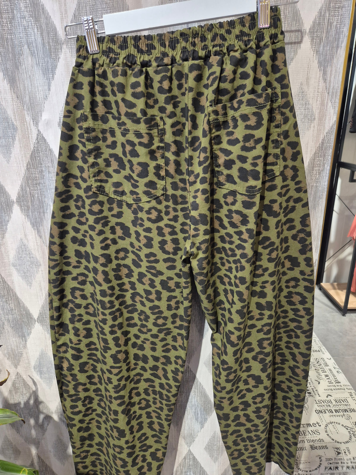 Pantalón ballon print