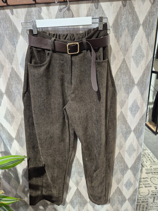 Pantalón paperbag