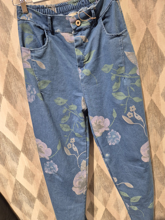 Pantalón flores