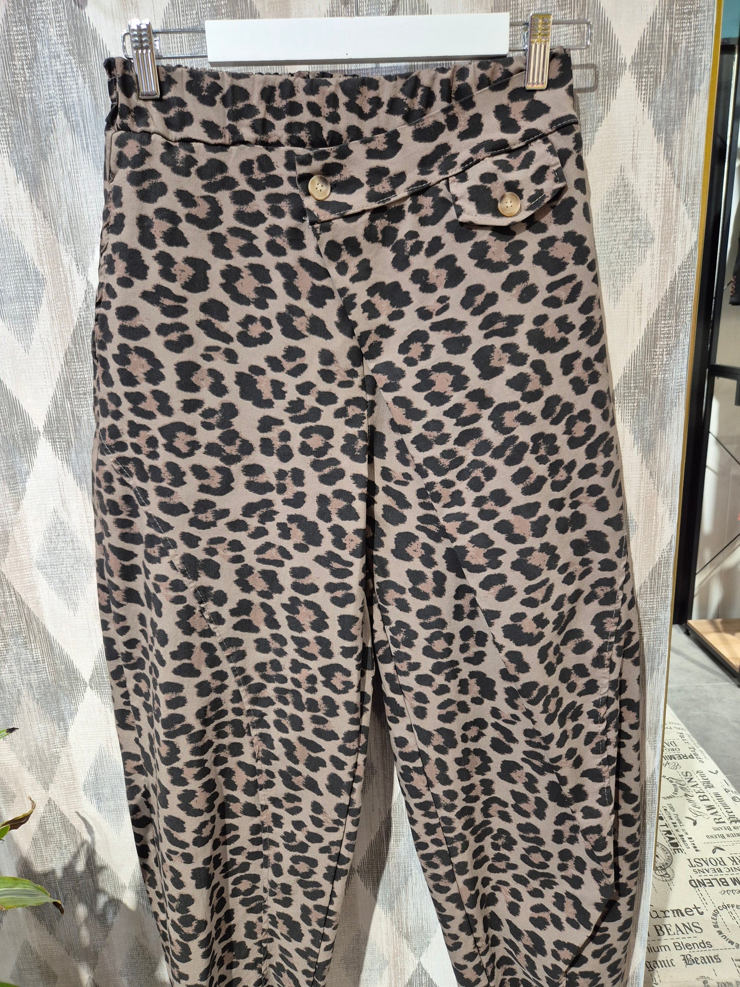 Pantalón ballon print